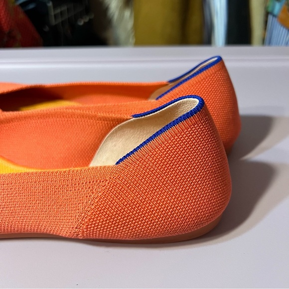 Rothy’s Coral Pointed Flats US 12.5 - Picture 6 of 12